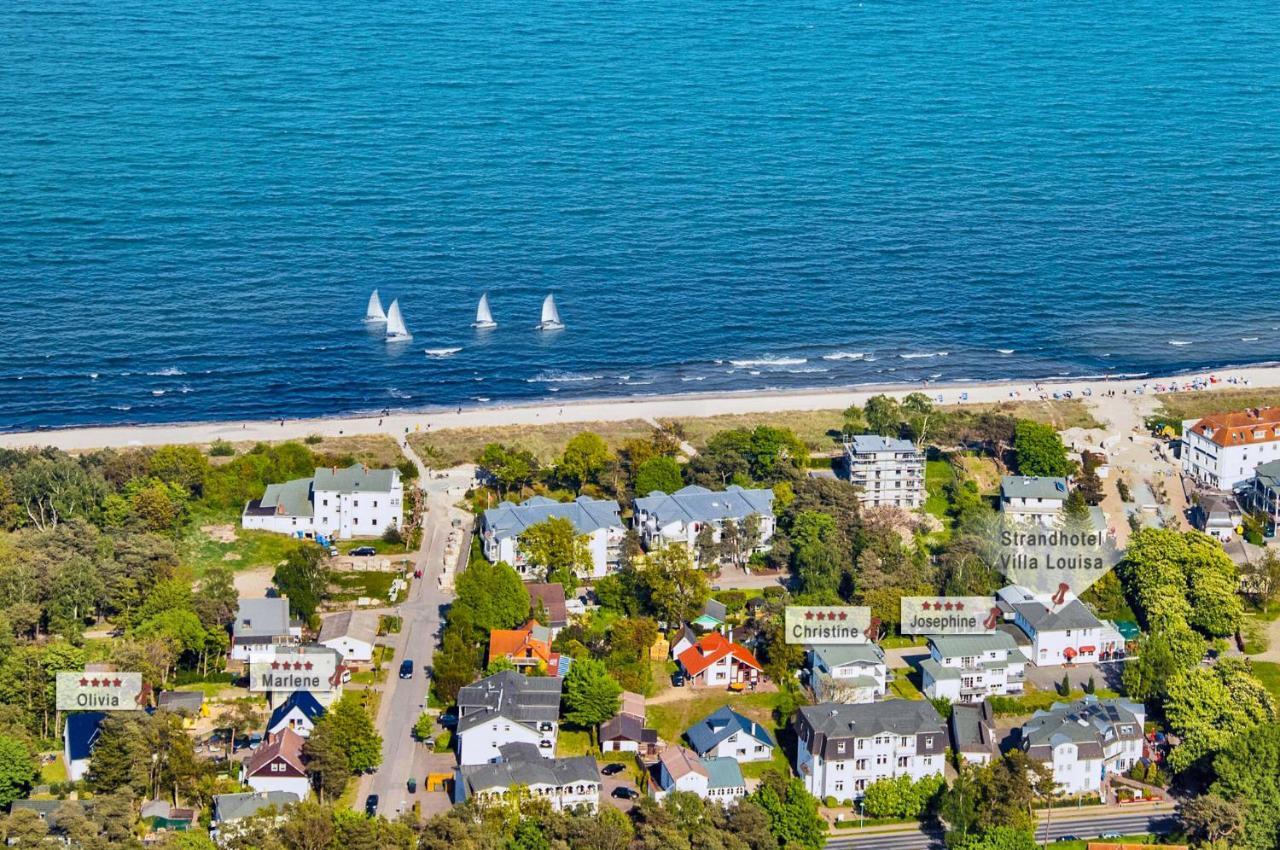 Strandhotel Villa Louisa & Appartementhaeuser Villa Josephine Und Villa Christine Juliusruh Eksteriør bilde